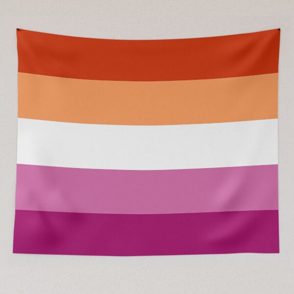 Item preview, lesbian flag designed and sold by silviasxan.