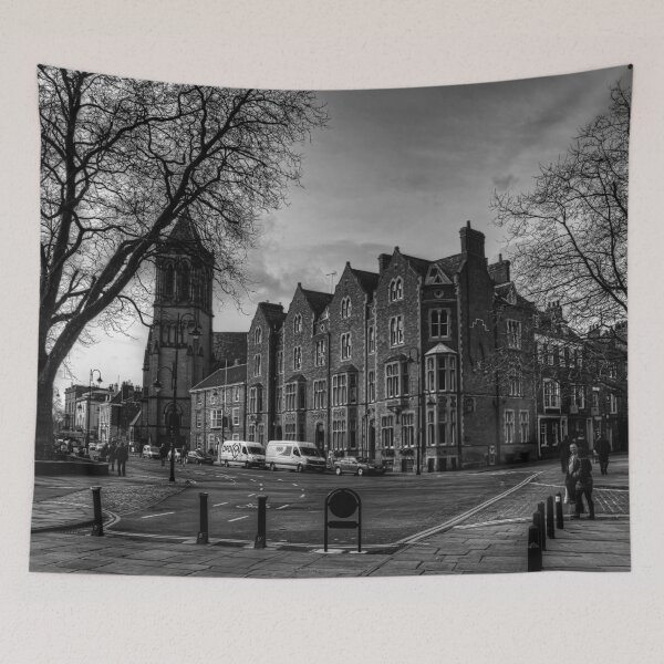 Item preview, At the corner of Petergate - B&W designed and sold by tomg.