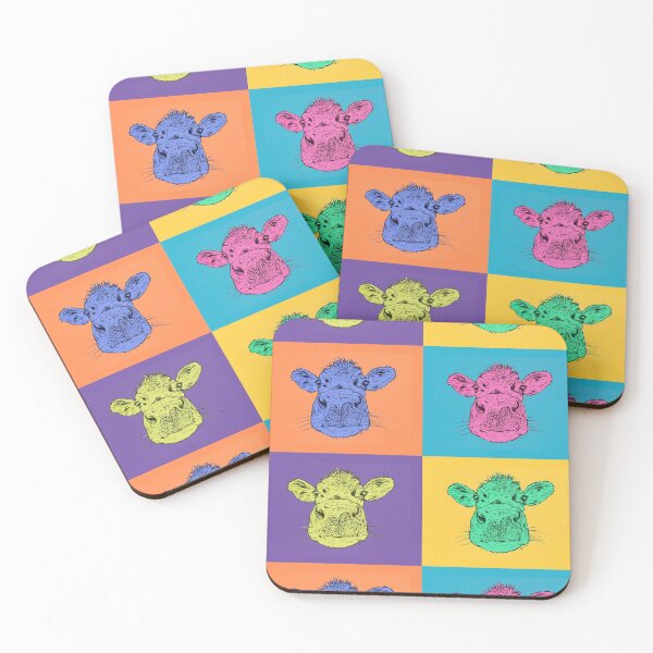 Item preview, Pop Art Cows designed and sold by Nora Lee Illustrations.