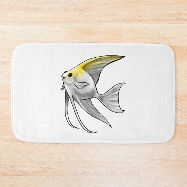 Item preview, Gold Pearl Scale Angelfish designed and sold by Jennifer Stolzer.