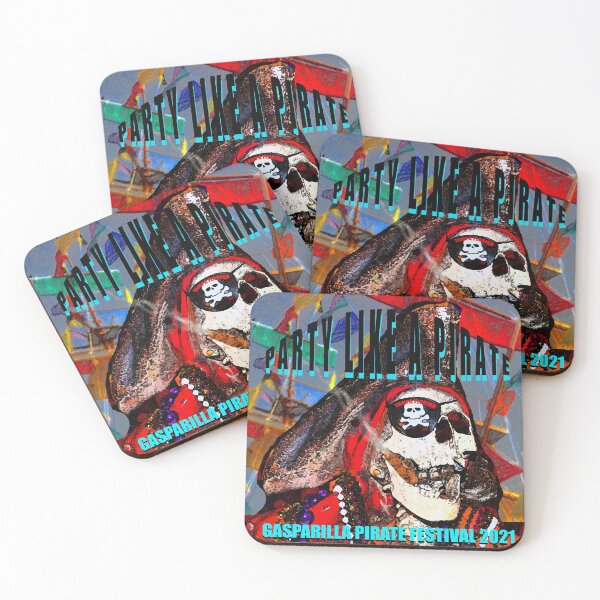 Item preview, Gasparilla Party like a pirate design for 2021 designed and sold by David Lee Thompson.