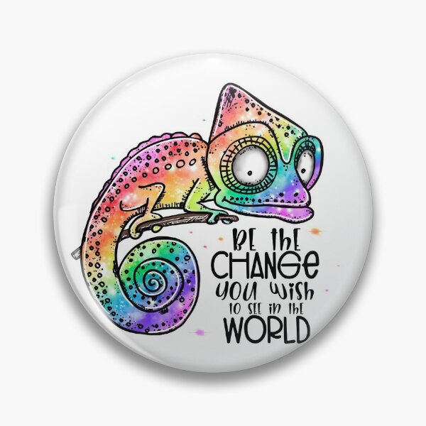 Item preview, Be The Change You Wish To See In The World designed and sold by PrettyPhoxie.