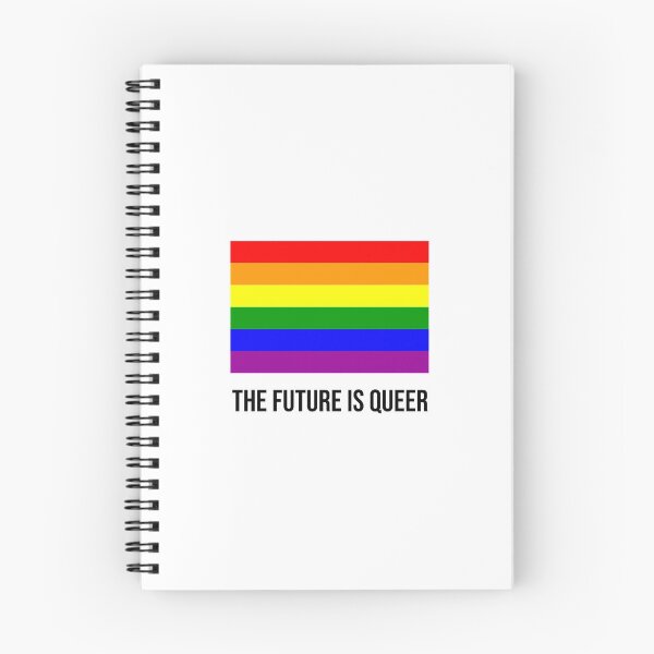 Item preview, The future is queer - gay flag   designed and sold by Inspirationmotivation.