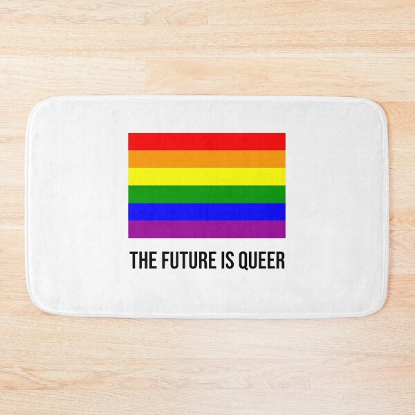 Item preview, The future is queer - gay flag   designed and sold by Inspirationmotivation.