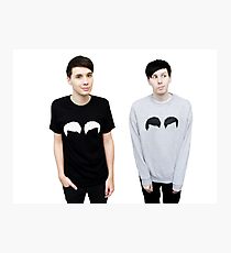 Dan und Phil Fotodruck
