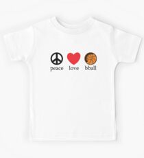 Peace Love Basketball Kids Tee
