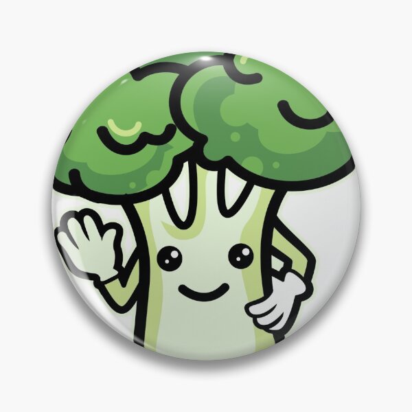 Item preview, I Love Vegetables Broccoli Design Vegan graphic designed and sold by Lisbob.