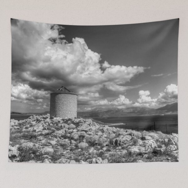 Item preview, Broken Windmill B&W designed and sold by tomg.
