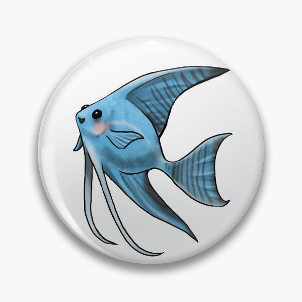 Item preview, Blue Blushing Angelfish designed and sold by Jennifer Stolzer.
