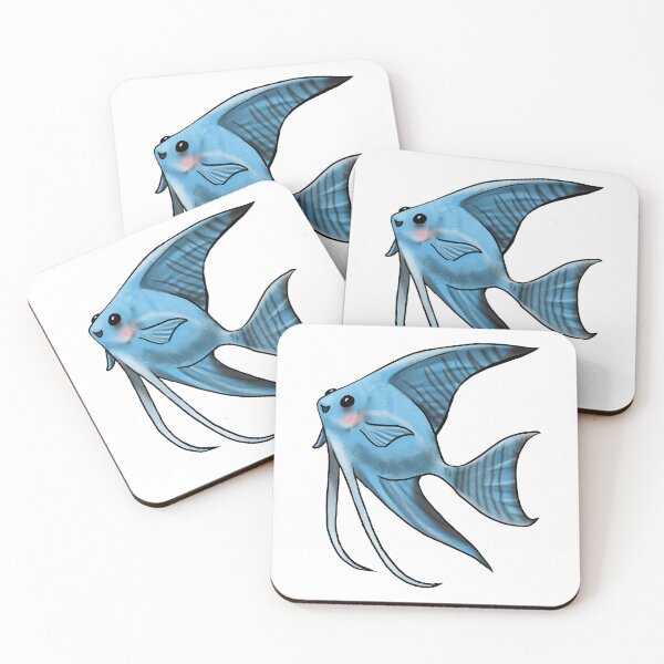 Item preview, Blue Blushing Angelfish designed and sold by Jennifer Stolzer.