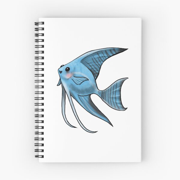 Item preview, Blue Blushing Angelfish designed and sold by Jennifer Stolzer.