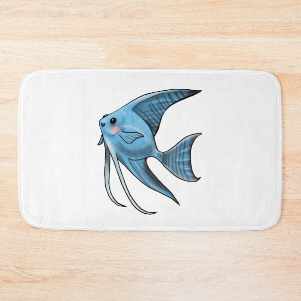 Item preview, Blue Blushing Angelfish designed and sold by Jennifer Stolzer.