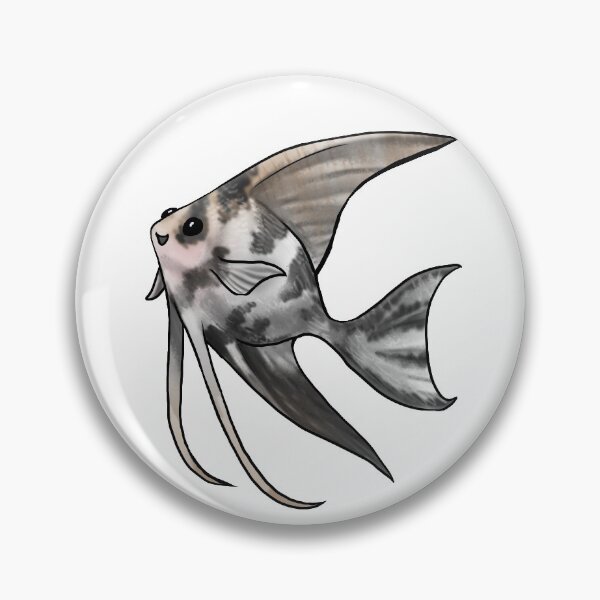 Item preview, Marbled Angelfish designed and sold by Jennifer Stolzer.