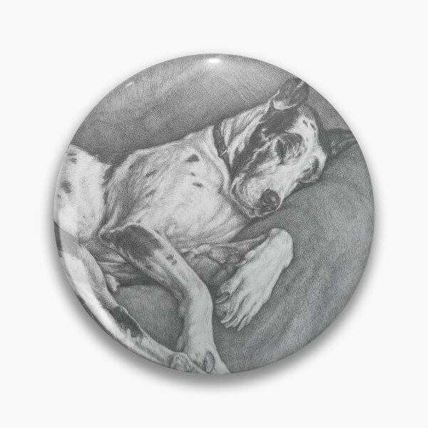 Item preview, Great Dane pencil drawing circa 1930  designed and sold by ebrawne.