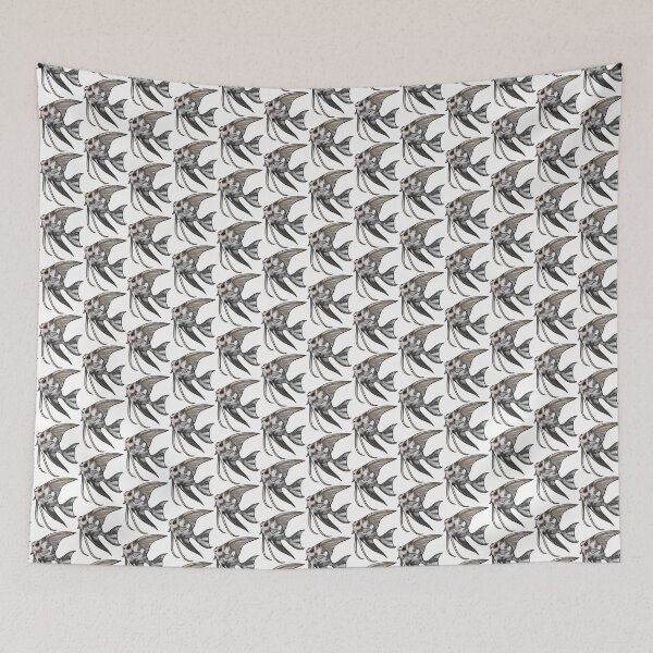 Item preview, Marbled Angelfish designed and sold by Jennifer Stolzer.