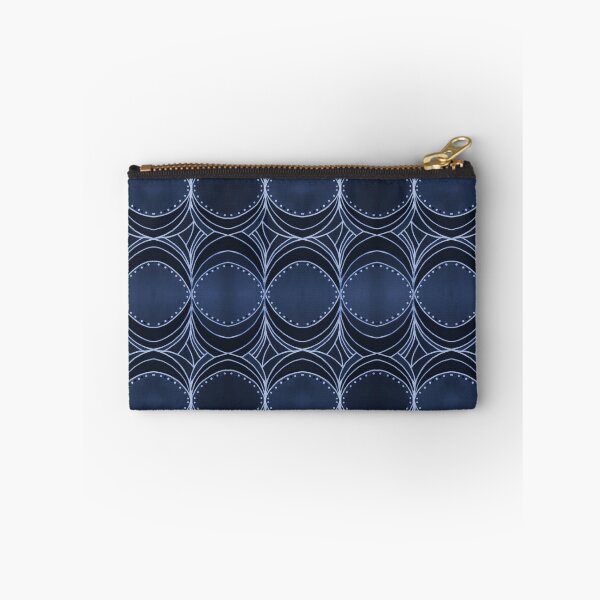 Item preview, Geometrical Pattern in White and Dark Blue designed and sold by ckylin.