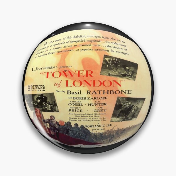Item preview, Tower Of London - 1939 Film Release Promotional Poster. Two. designed and sold by OriginalDP.
