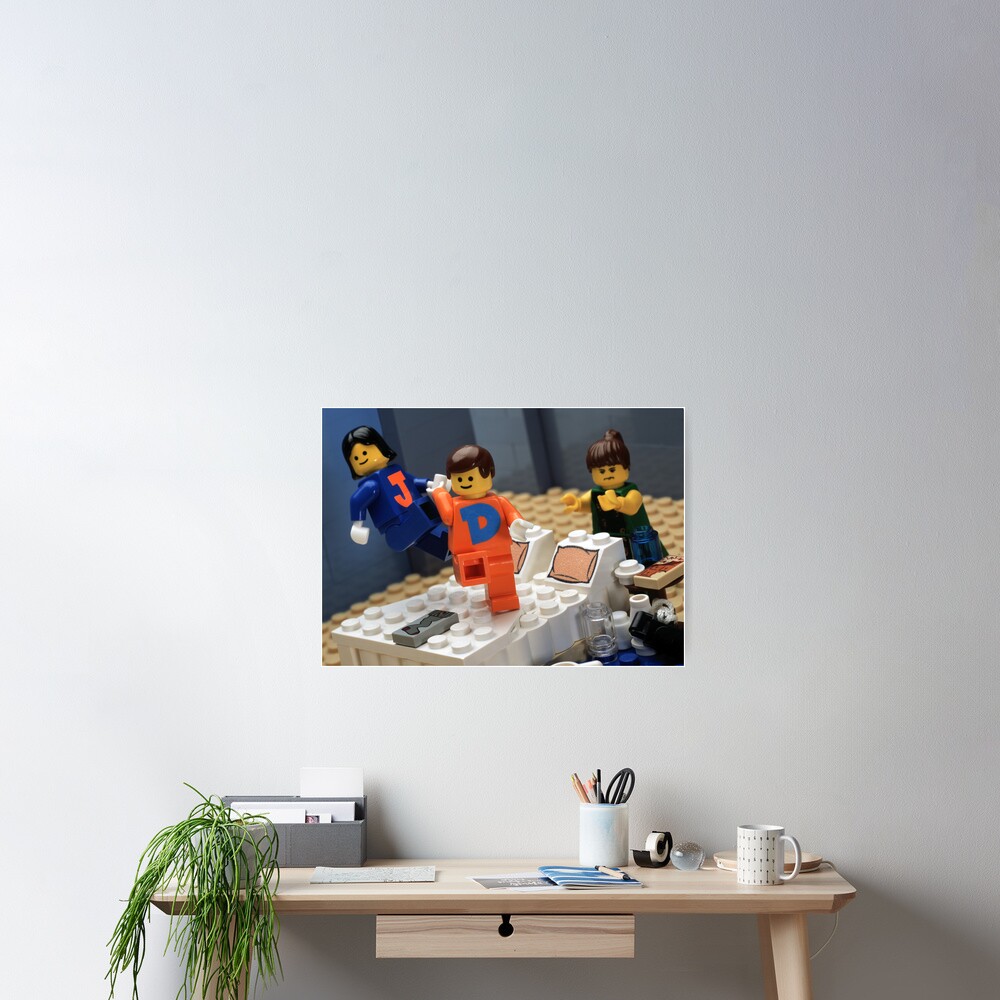 Boing, Boing! Its The Little Artists (Enebriated Emin Enraged) Poster