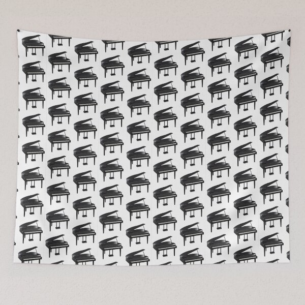 Item preview, Grand Piano Tiled Pattern designed and sold by Mythos57.