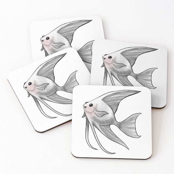 Item preview,  Platinum Blushing Angelfish designed and sold by Jennifer Stolzer.