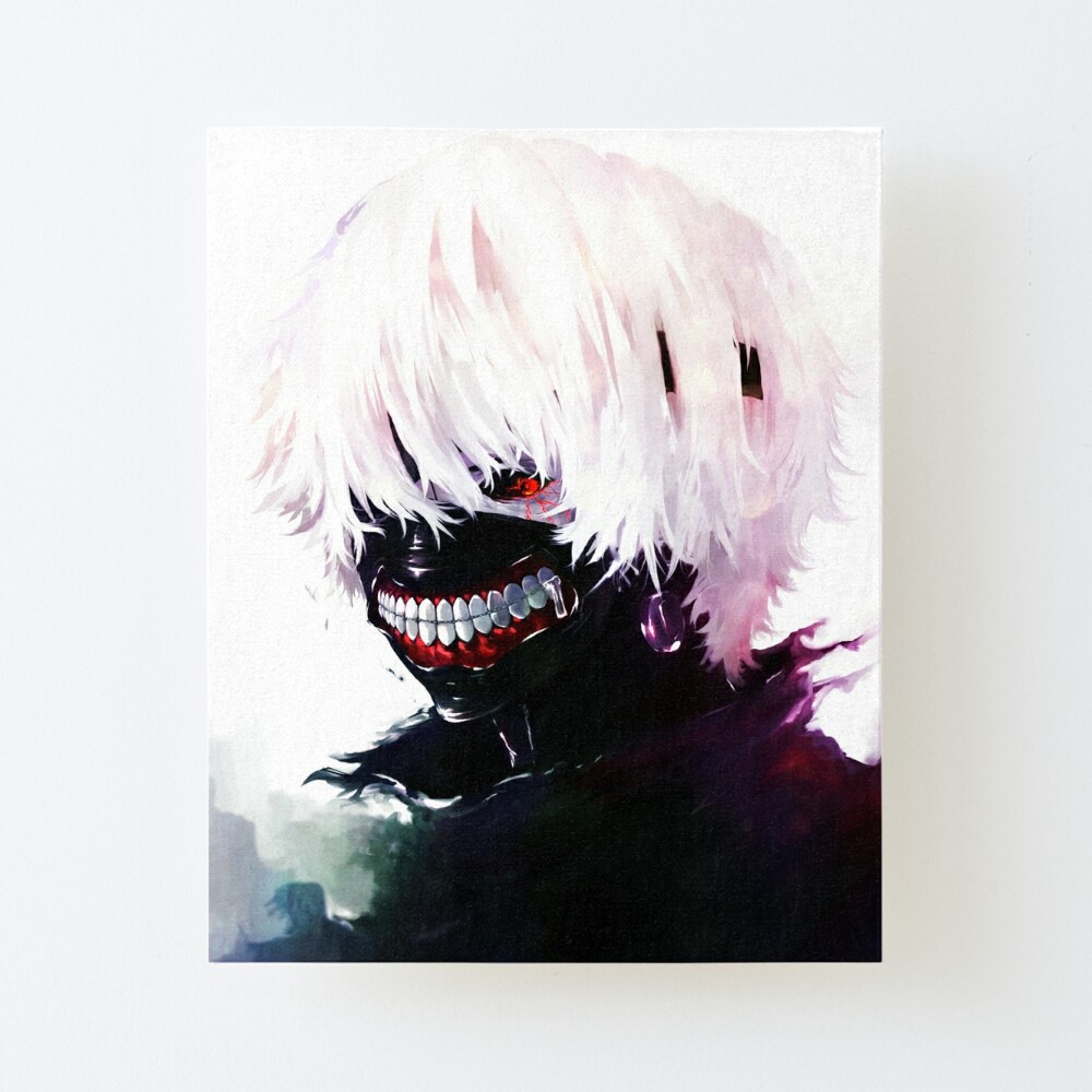 Ken Kaneki Tokyo Ghoul Art Board Print By Meldov Redbubble