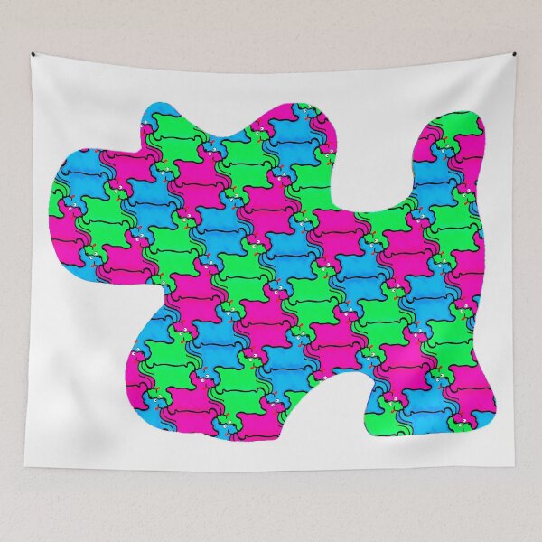 Item preview, Bounding Dogs Hopping Through Your Dreams designed and sold by weavernap.