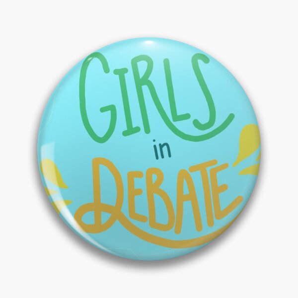 Item preview, Girls in Debate Sticker designed and sold by vashe925.