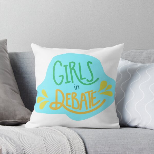 Item preview, Girls in Debate Sticker designed and sold by vashe925.