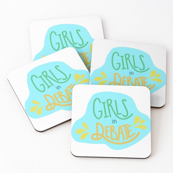 Item preview, Girls in Debate Sticker designed and sold by vashe925.