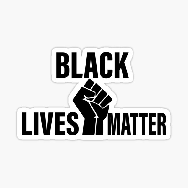 BLACK LIVES MATTER Bumper Sticker