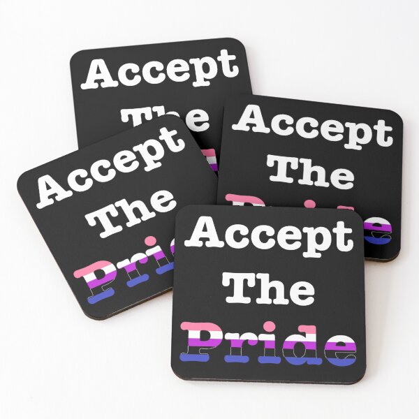 Item preview, Accept The Pride - Gender Fluid Pride designed and sold by AngelGhosty.
