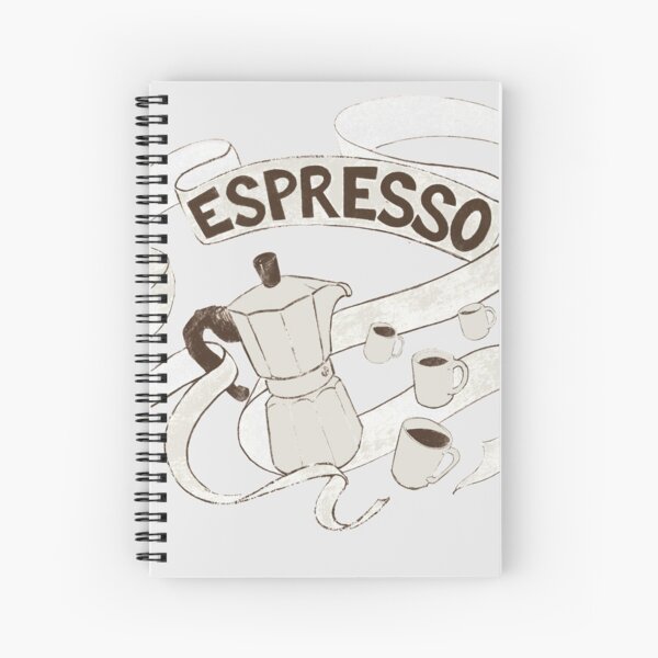 Espresso Spiral Notebook