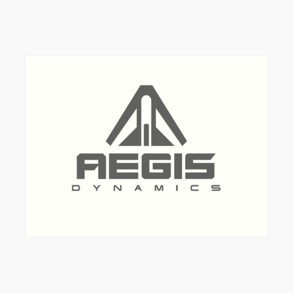 aegis dynamics star citizen logo art print by rooibos redbubble aegis dynamics star citizen logo art print by rooibos redbubble