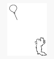 My balloon!! =TT_TT= Photographic Print