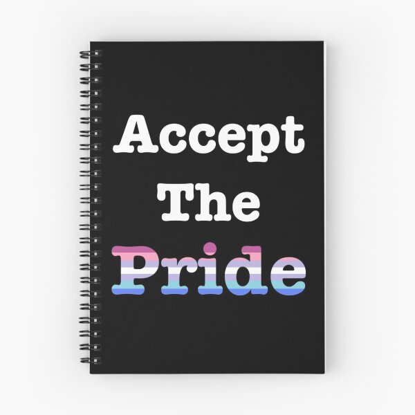 Item preview, Accept The Pride - Bigender Pride designed and sold by AngelGhosty.