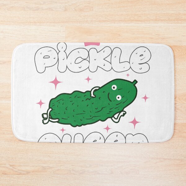 Item preview, Fun Vegetable Gift print Pickle Queen Tee product designed and sold by Lisbob.