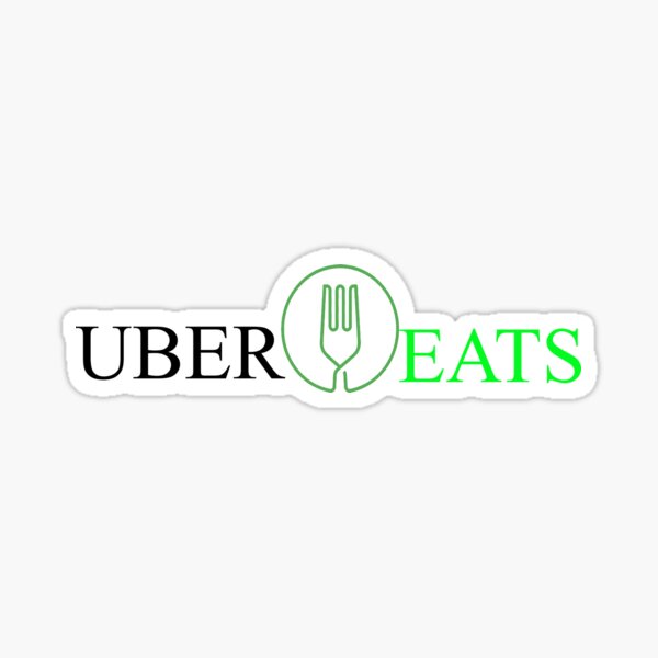 Uber Eats Sticker by NETPEX