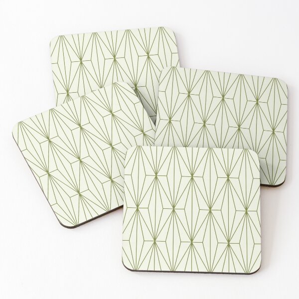 Item preview, Deco Diamonds | Moss designed and sold by Aubergine Designs.