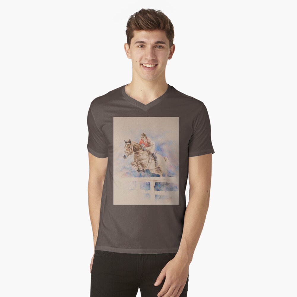 Item preview, V-Neck T-Shirt designed and sold by sara-moon.