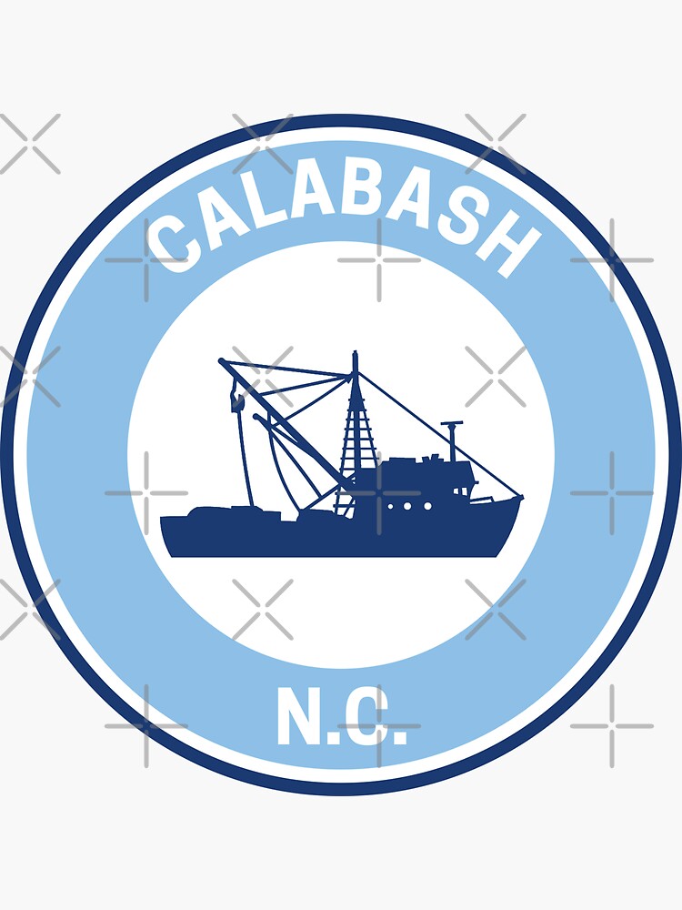 "Vintage Calabash North Carolina" Sticker for Sale by fearcity Redbubble