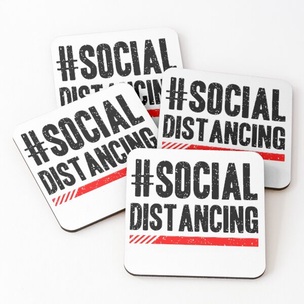 Item preview, Social Distancing designed and sold by masterbones.