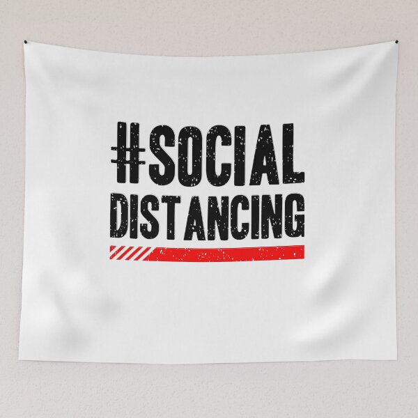 Item preview, Social Distancing designed and sold by masterbones.
