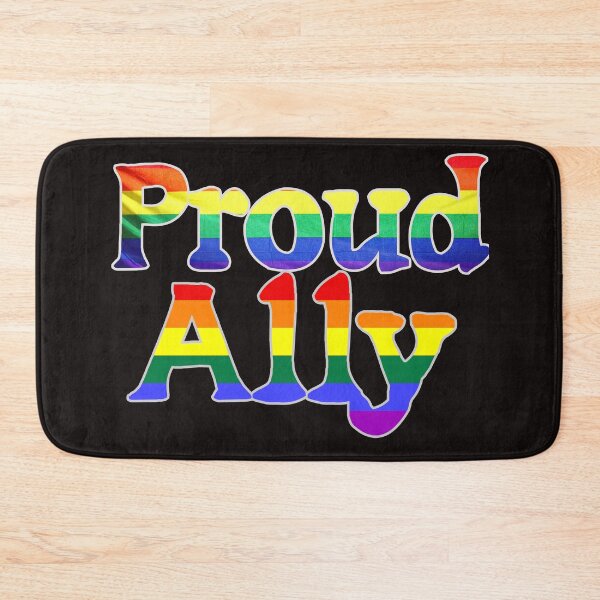 Item preview, Proud Ally, LGBTQ Pride Gift Idea  designed and sold by tawscolors.