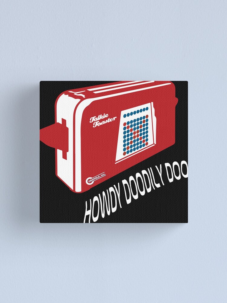 "Talkie Toaster Red Dwarf Funny" Canvas Print for Sale by arrowroottees