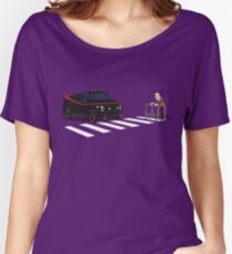 The A-Team Van Old Man Zimmer Frame Women's Relaxed Fit T-Shirt