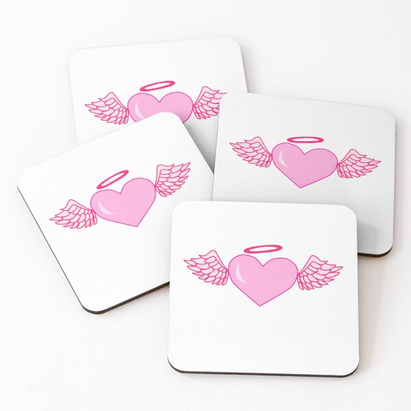 Item preview, Angel Heart designed and sold by thicker than  a sticker.