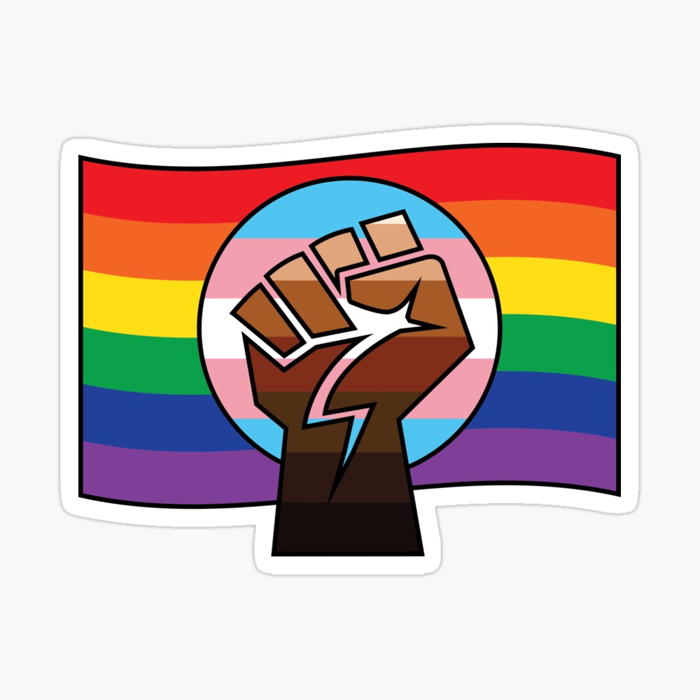 blm gay pride flag