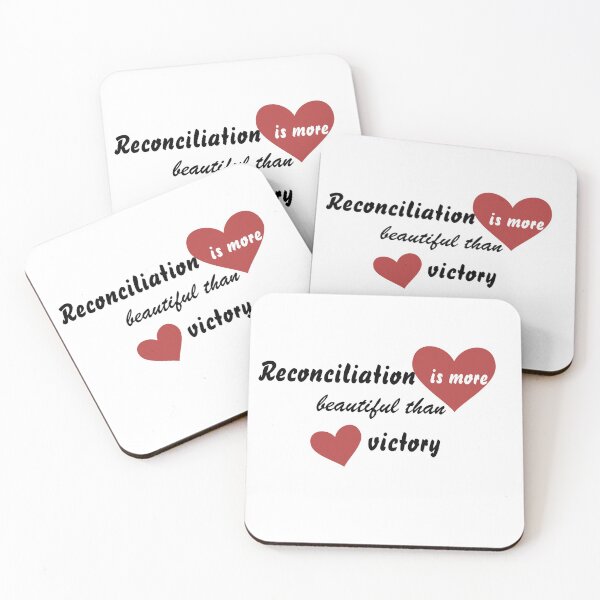 Item preview, Reconciliation is more beautiful than victory designed and sold by taveulrangue.