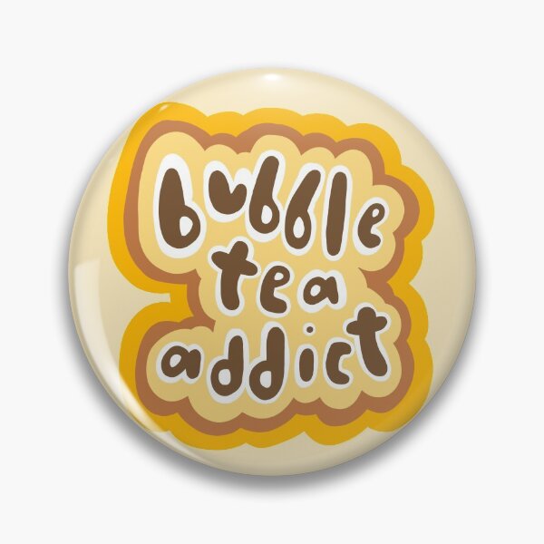 Item preview, Bubble Tea Addict - Warm Yellow Version designed and sold by artsybubbler211.
