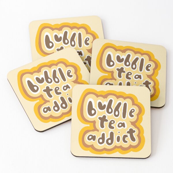 Item preview, Bubble Tea Addict - Warm Yellow Version designed and sold by artsybubbler211.